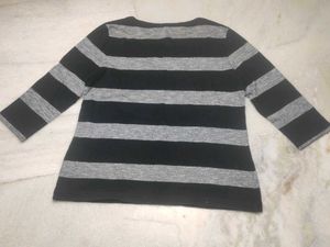 Striped Long Sleeve Top