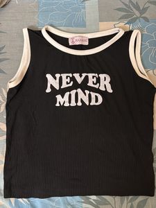 Black Sleeveless Top