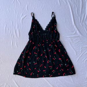 SHEIN Cherry Slip