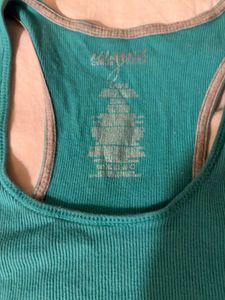 Combo Max Ribbed Tank Top And Shorts