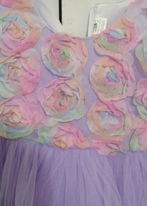PRICE DROP Purple Tulle Flower Girl Dress