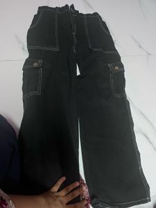 Black Cargo Pants