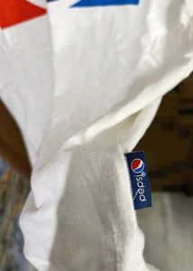 DNMX PEPSI WHITE SLIM FIT TSHIRT S(38)