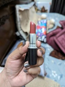 MAC Satin Lipstick + Bbw Sunset Glow