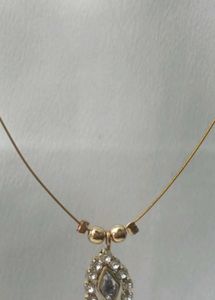 Elegant Rhinestone Pendant Necklace