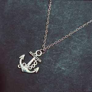 Anchor Pendant Necklace