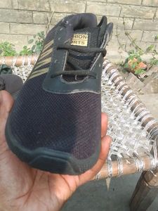 Stylish Black Sports Shoe For Men