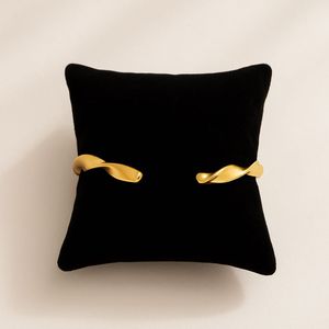 Anti Tarnished Twisted Gold Bracelet