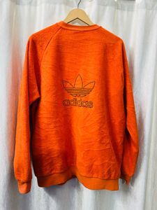 Orange Adidas Sweatshirt