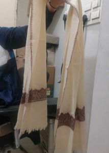 warm Elegant Embroidered Scarf