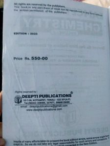 EAMCET/EAPCET Chemistry Vol-2