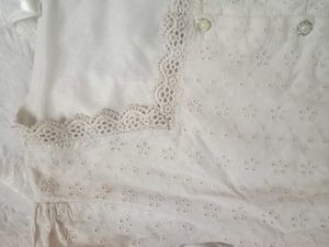 Lace Detail Button-Up Top