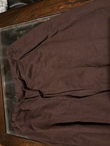 Brown Wide Leg Cargo Pants Xs