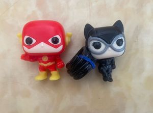 Funko Pop! DC Kinder Joy- The Flash & Catwoman
