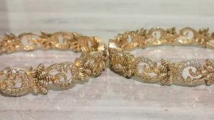 Golden Bangles Set