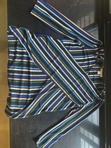 Stretchable Multi Colour Strip Top