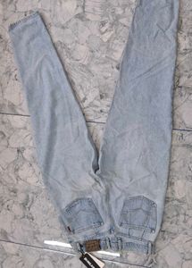 Ripped Light Wash Jeans