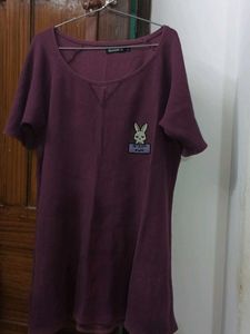 Cute Bunny Patch Dress