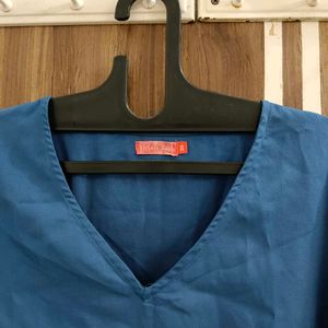 🛍️ Tissaia Basic Blue Top ⭐⭐⭐