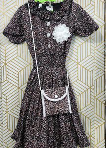 New Dress With Bag Fir 2-3 Years Old