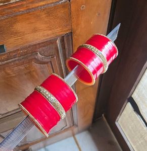 Red Bridal Chura Bangles