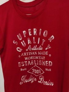 Red Graphic Tee