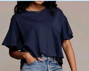 Stylish Navy Blue Top