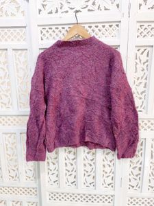 Plush Textured Sweater B