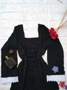 Corset Back Pinteresty Kurti🖤