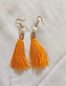 Silk Tassel Earrings