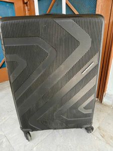 Black Travel Medium Suitcase- read Details