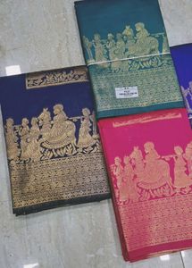 Pink Kanchipuram Silk Saree