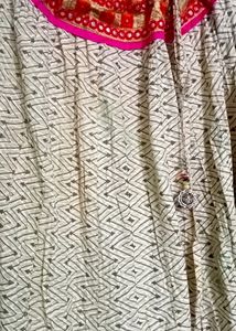Cream Ethnic Skirt