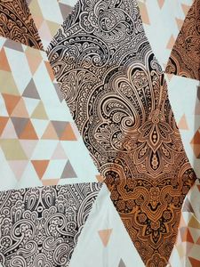 Unused Soft Mixed Cotton Double Bedsheet