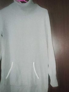 Gray Turtleneck Sweater