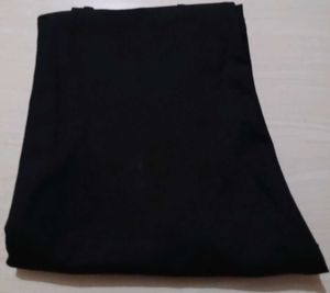 Men Regular Fit Cotton Black Pant