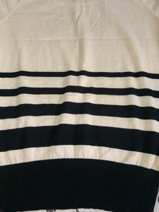 Striped T-Shirt with Puff Sleeves