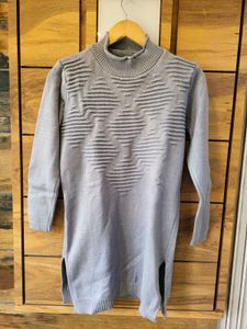 Gray Bodycon woolen  Dress For winter