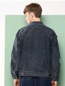 Distressed Denim Jacket