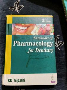 Pharmacology for Dentistry
