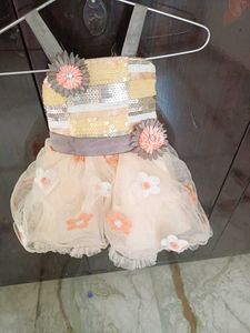 Sparkly Flower Girl Dress
