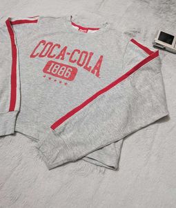 Coca-Cola Cropped Sweatshirt