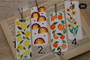 HAND PAINTED BOOKMARKS pt.02