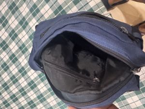 Blue Crossbody Bag