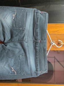 Faded Black Jeans For Women