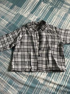 Plaid Crop Jacket