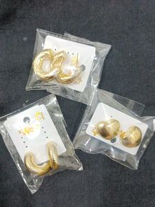Anti tarnish Earring Set