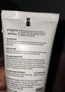 Plum Green Tea Pore Cleansing Face Wash