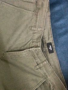 Khaki Slim Fit Trousers