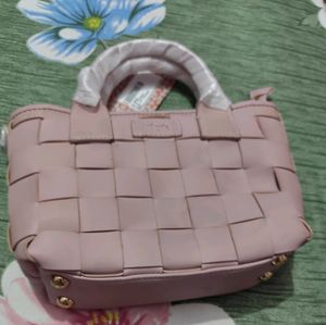 Iykyk Barbie Blush Pink Cross Sling Bag..